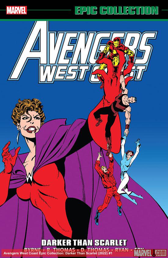 Avengers West Coast Epic Collection: Darker Than Scarlet (Trade Paperback)