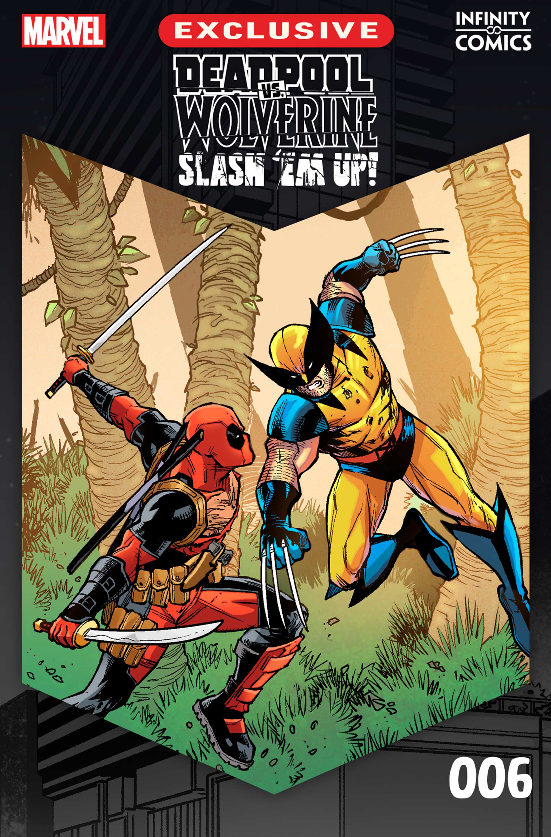 Deadpool Vs. Wolverine: Slash 'Em Up Infinity Comic (2024) #6