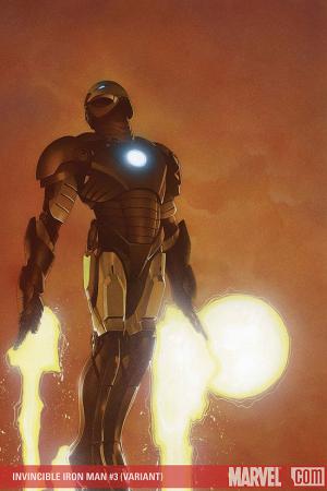 Invincible Iron Man #3  (CHAREST (50/50 COVER))