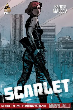 Scarlet (2010) #1 (2ND PRINTING VARIANT)
