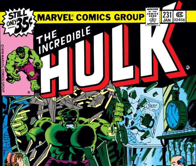 Incredible Hulk (1962) #231 Cover