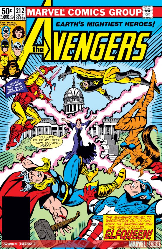 Avengers (1963) #212