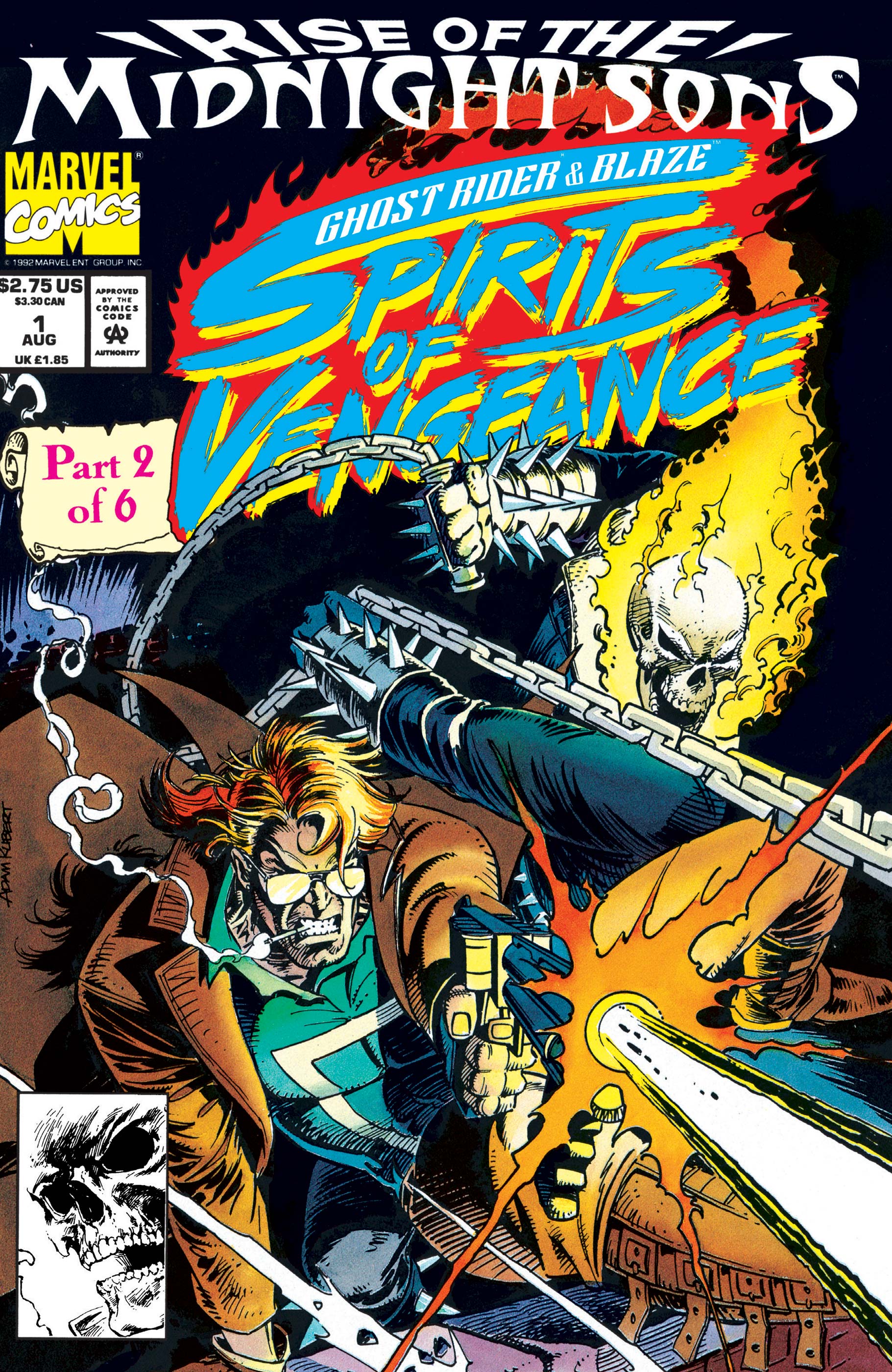 Ghost Rider/Blaze: Spirits Of Vengeance (1992) #1 | Comic Issues | Marvel