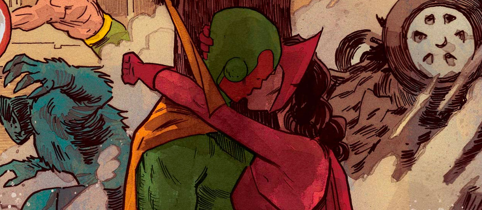 VISION AND THE SCARLET WITCH #1 7.5