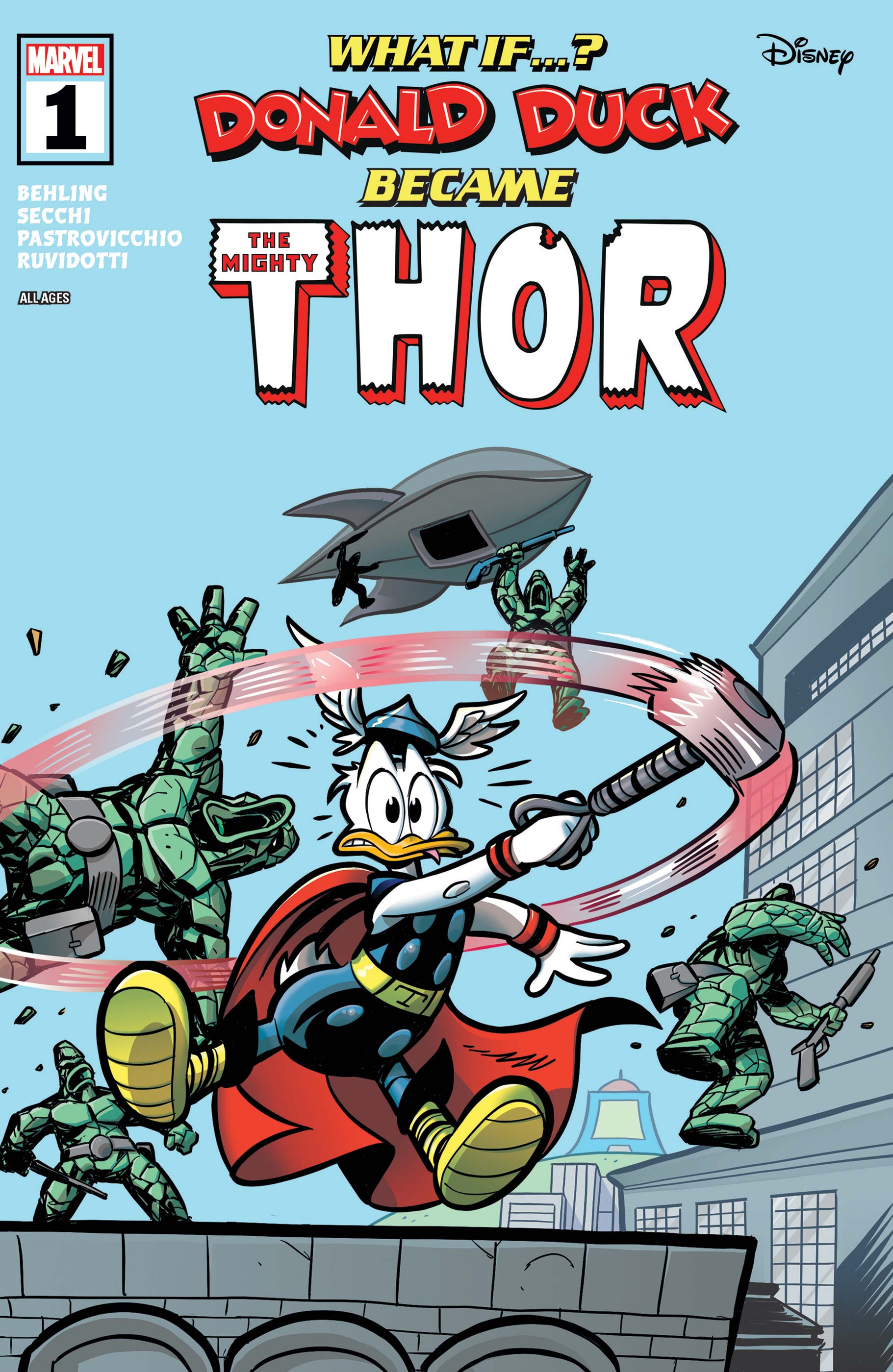 MARVEL & DISNEY: WHAT IF…? DONALD DUCK BECAME THOR (2024) #1