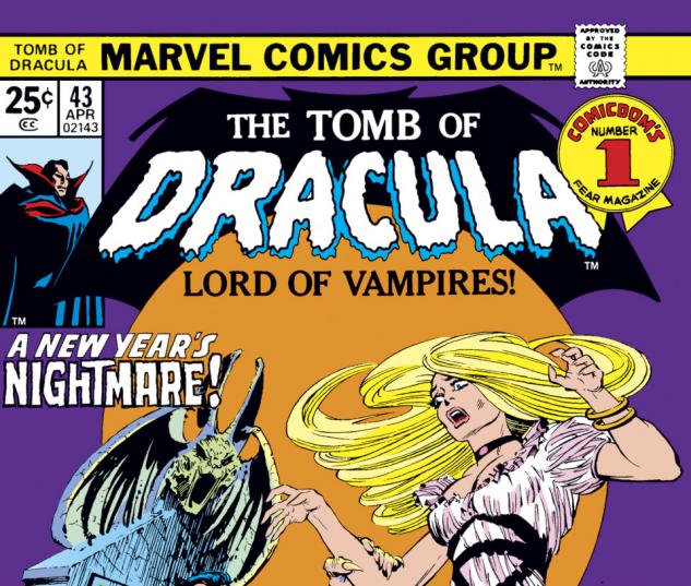 Tomb of Dracula (1972) #43 Cover