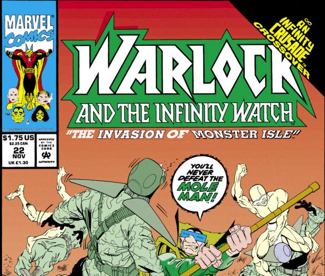 Warlock and the Infinity Watch (1992) #22 Cover