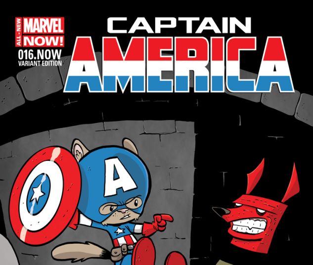 CAPTAIN AMERICA 16.NOW ELIOPOULOS ANIMAL VARIANT (ANMN, WITH DIGITAL CODE)