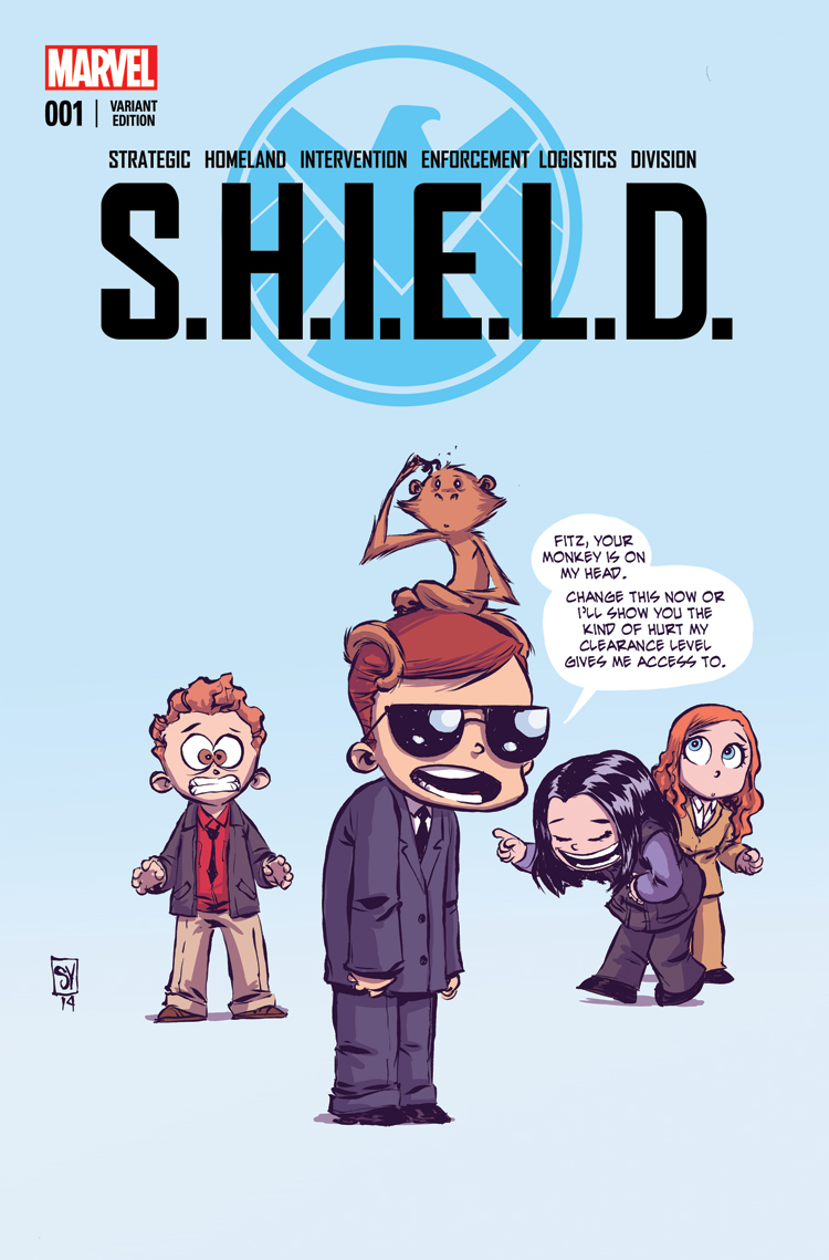 S.H.I.E.L.D. (2014) #1 (Young Variant)