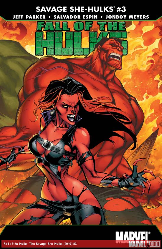Fall of the Hulks: The Savage She-Hulks (2010) #3