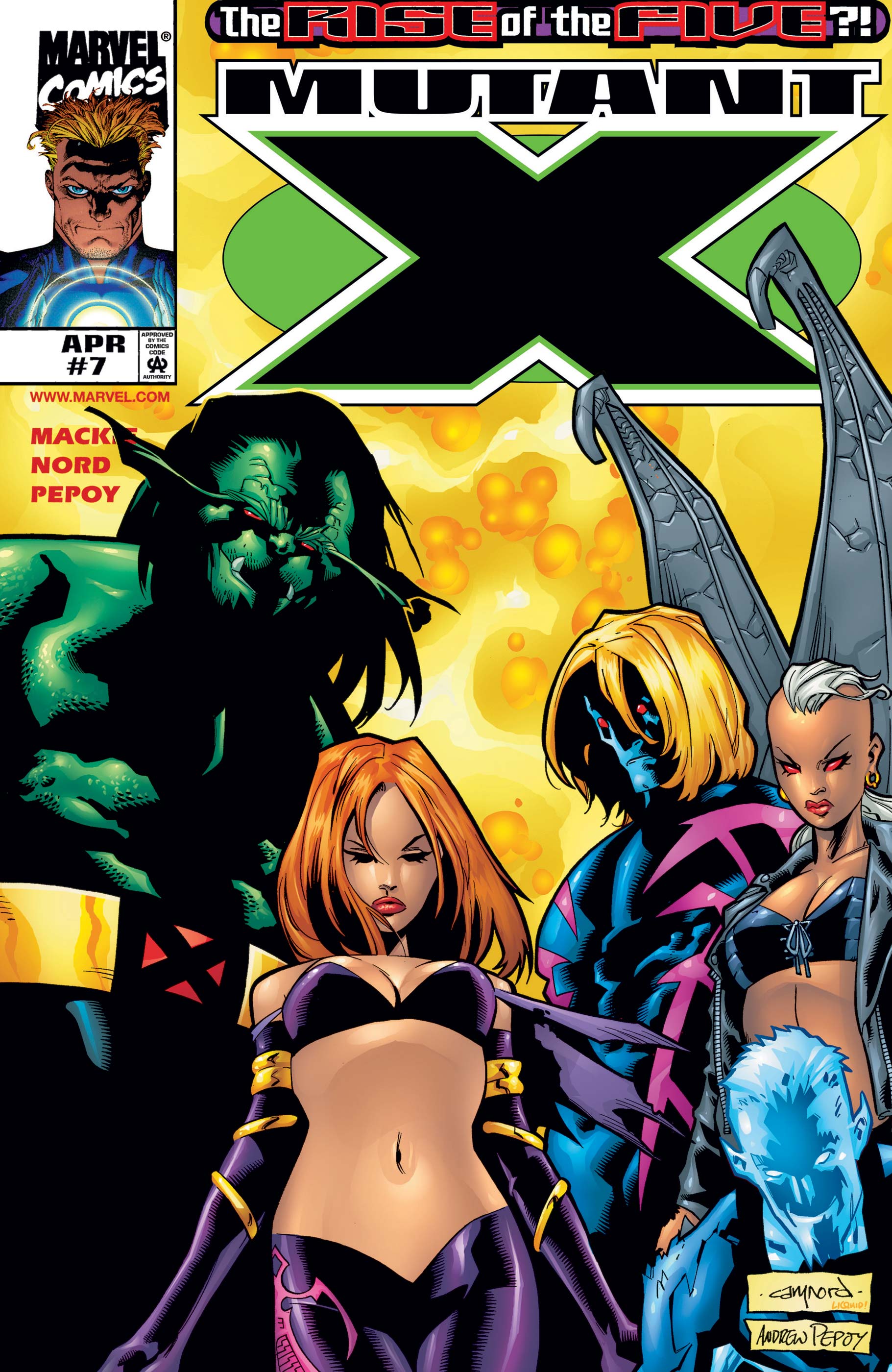 Mutant X (1998) #7