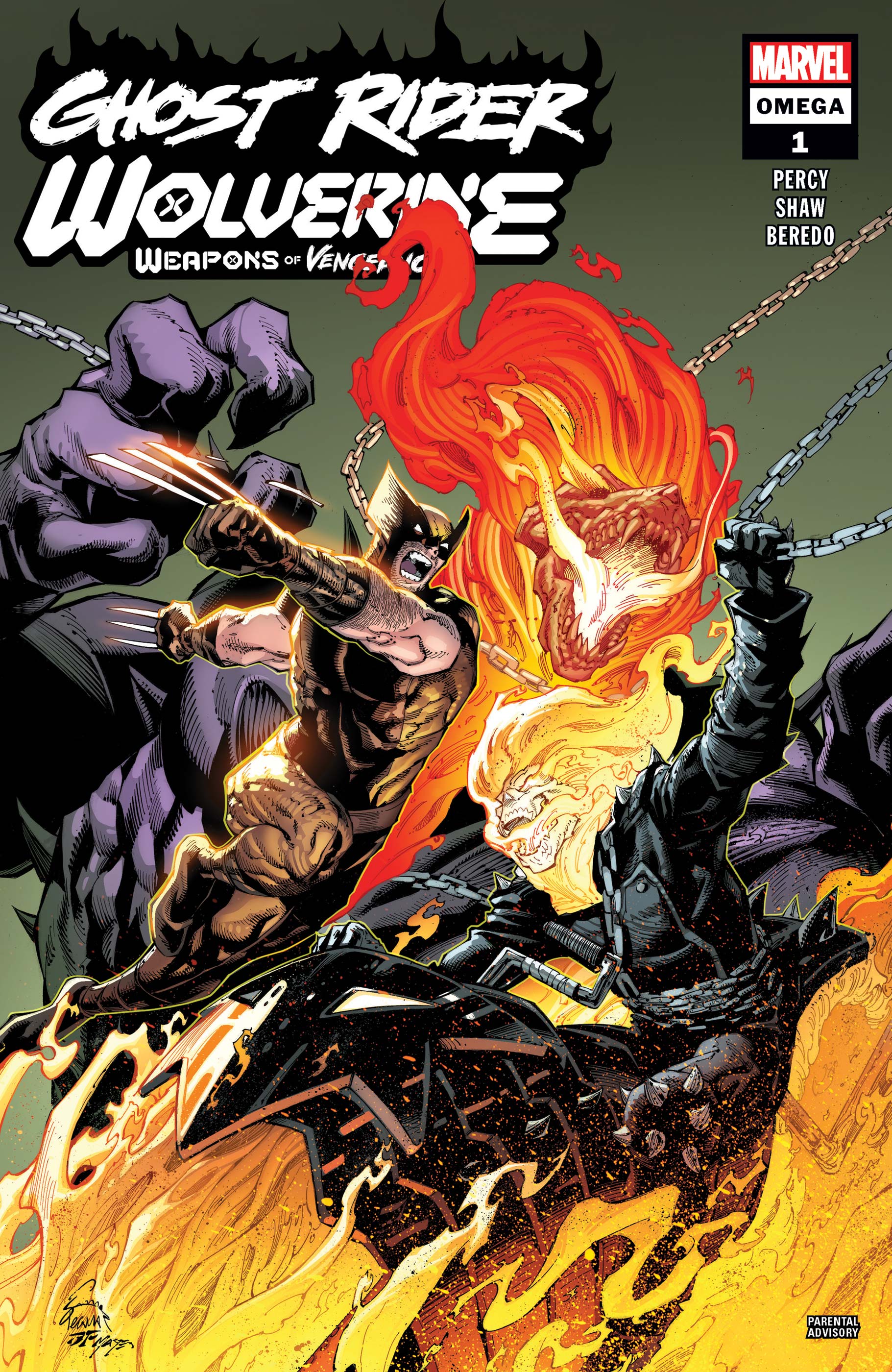 Ghost Rider/Wolverine: Weapons Of Vengeance Omega (2023) #1