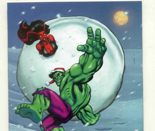 Fall of the Hulks Gamma (2009) #1 (SANTA-HULK MCGUINNESS VARIANT)