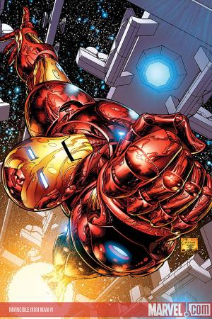 Invincible Iron Man #1  (Quesada Variant)
