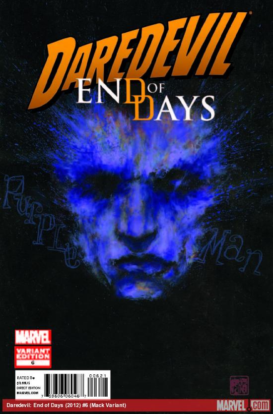 Daredevil: End of Days (2012) #6 (Mack Variant)