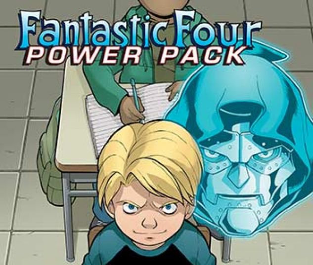 cover from Fantastic Four and Power Pack Infinite Comic (2018) #7