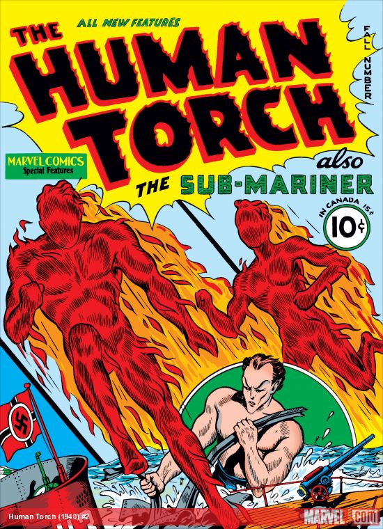 Human Torch Comics (1940) #2