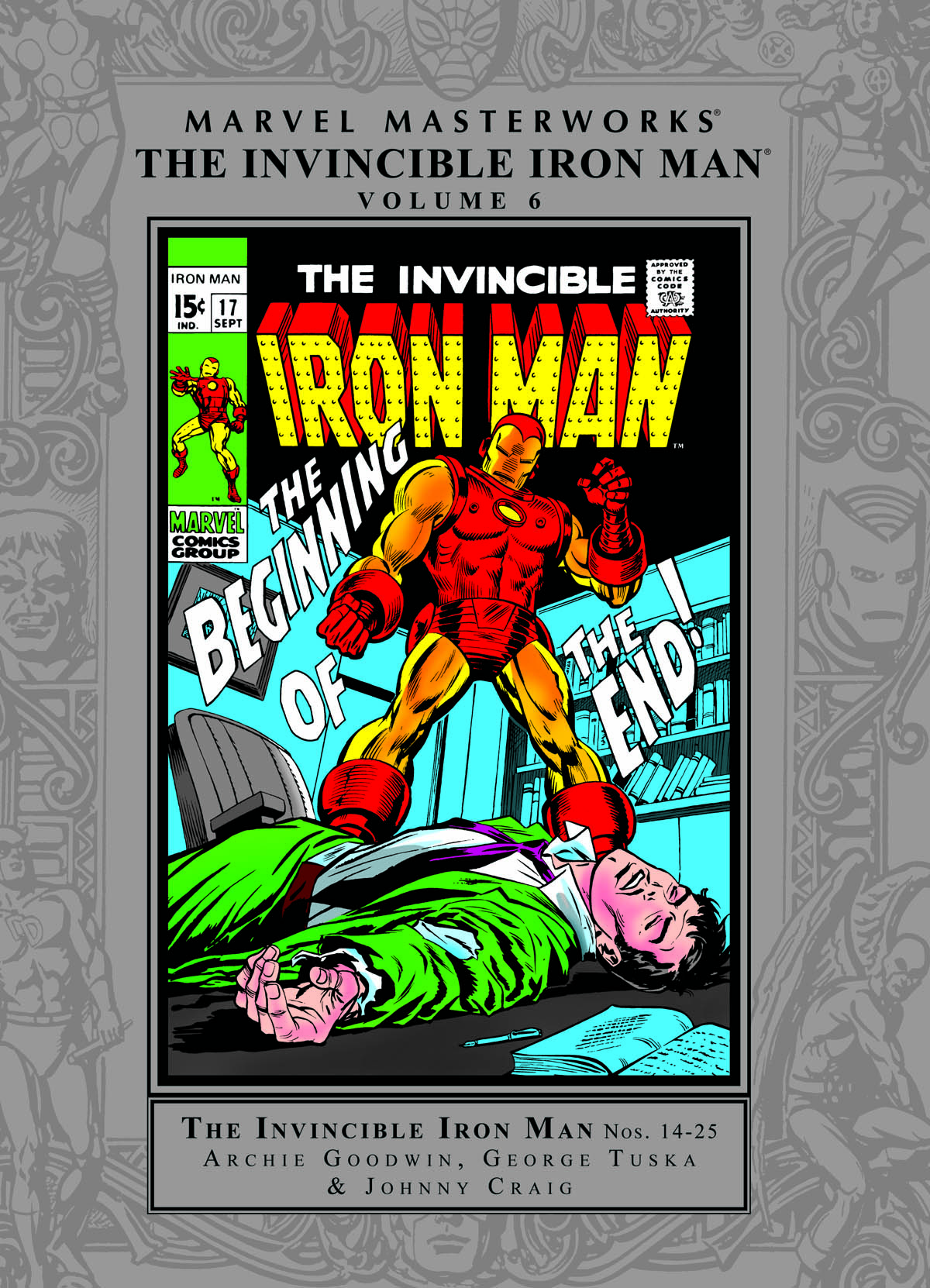Marvel Masterworks: The Invincible Iron Man Vol. 6 (Trade Paperback)