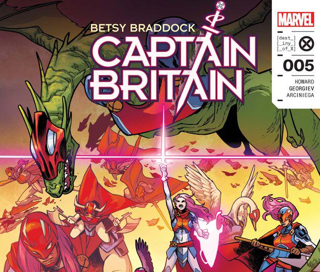 Betsy Braddock: Captain Britain #5