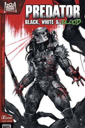 Predator: Black, White & Blood (2025) #2 (Variant)