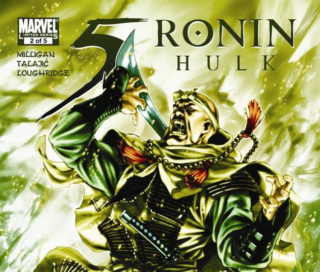 5 Ronin #2 cover by Mark Brooks