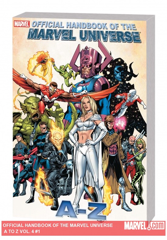 OFFICIAL HANDBOOK OF THE MARVEL UNIVERSE A TO Z VOL. 4 TPB (Trade Paperback)