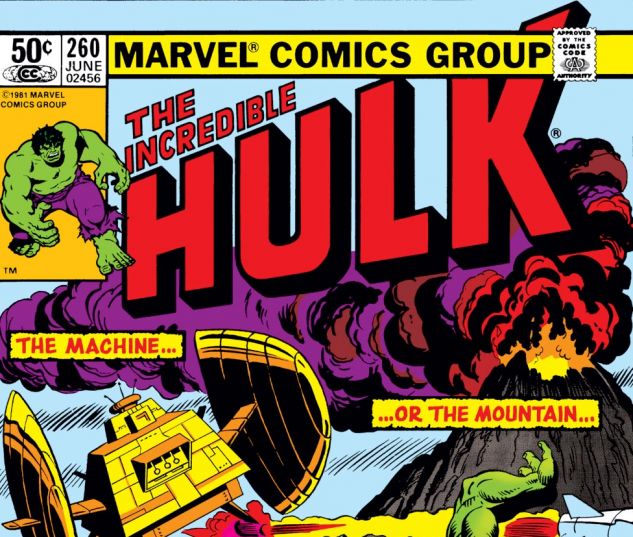 Incredible Hulk (1962) #260 Cover