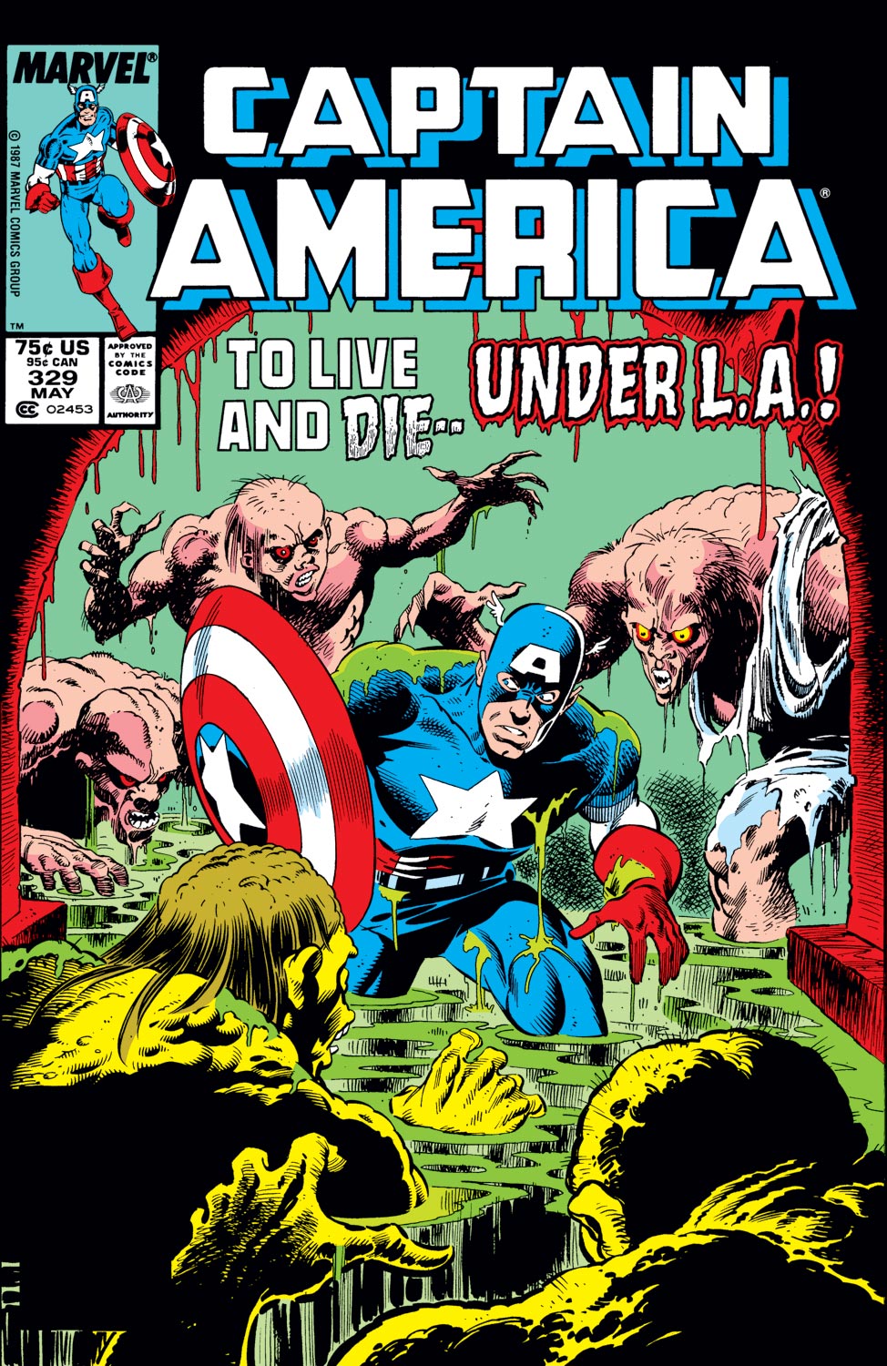 Captain America (1968) #329