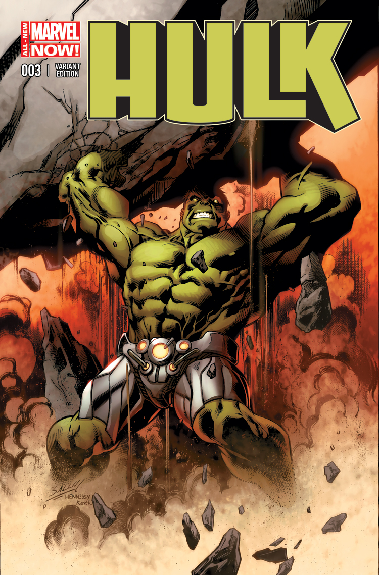 Hulk (2014) #3 (Bagley Variant)