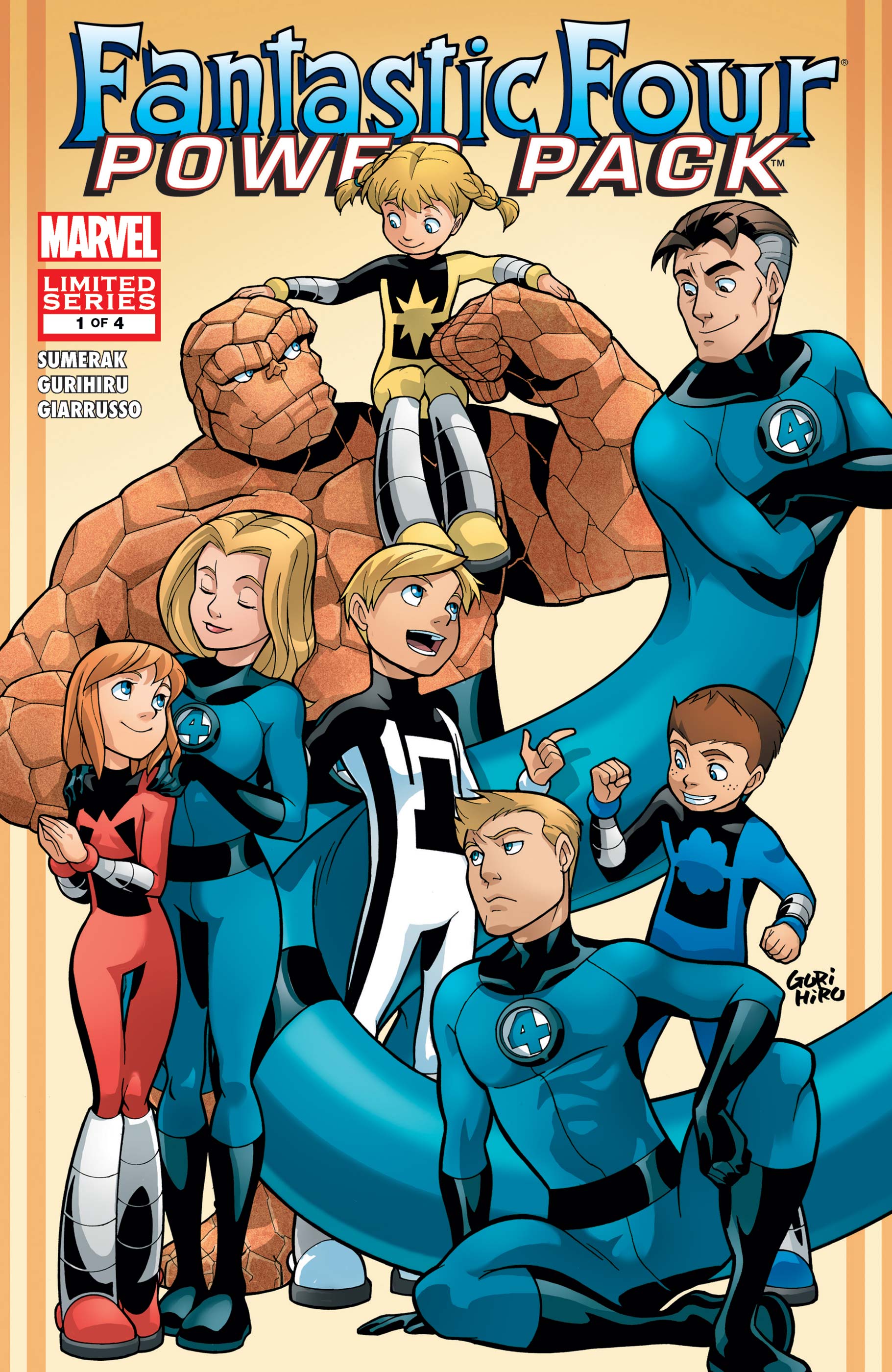 Fantastic Four and Power Pack (2007) #1, Comic Issues