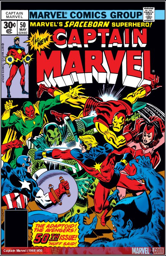 Captain Marvel (1968) #50