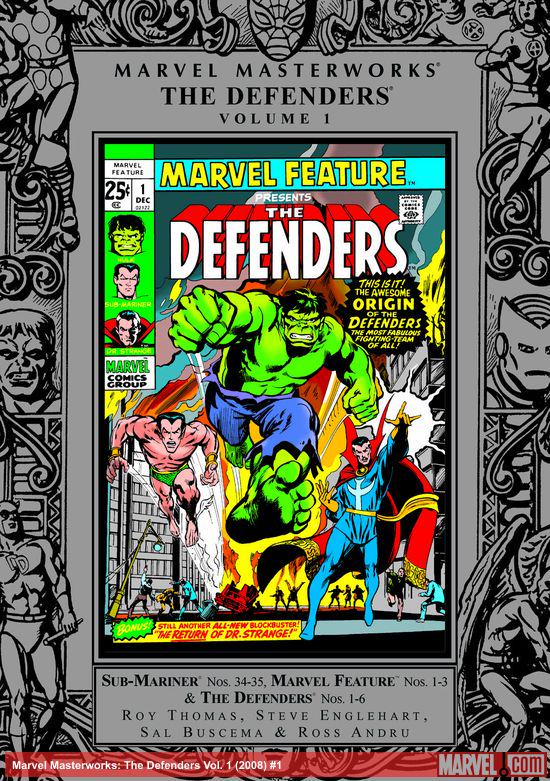 Marvel Masterworks: The Defenders Vol. 1 (Trade Paperback)