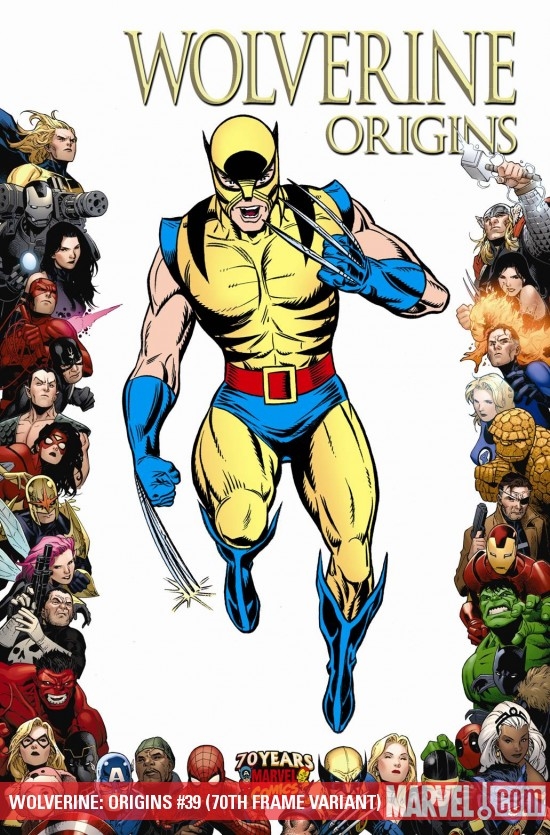 Wolverine Origins (2006) #39 (70TH FRAME VARIANT)