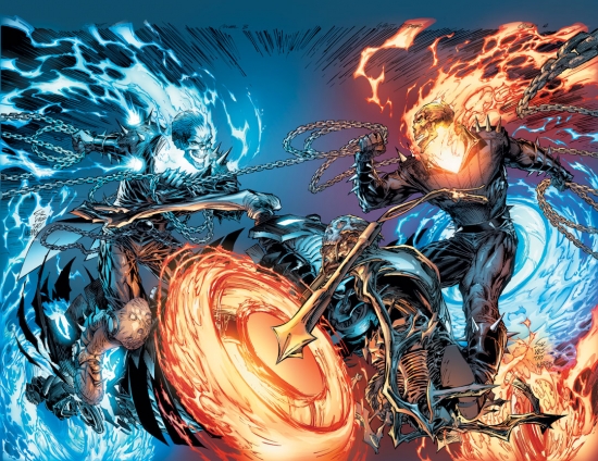 Ghost Rider Vs. Ghost Rider Poster (2008) #1