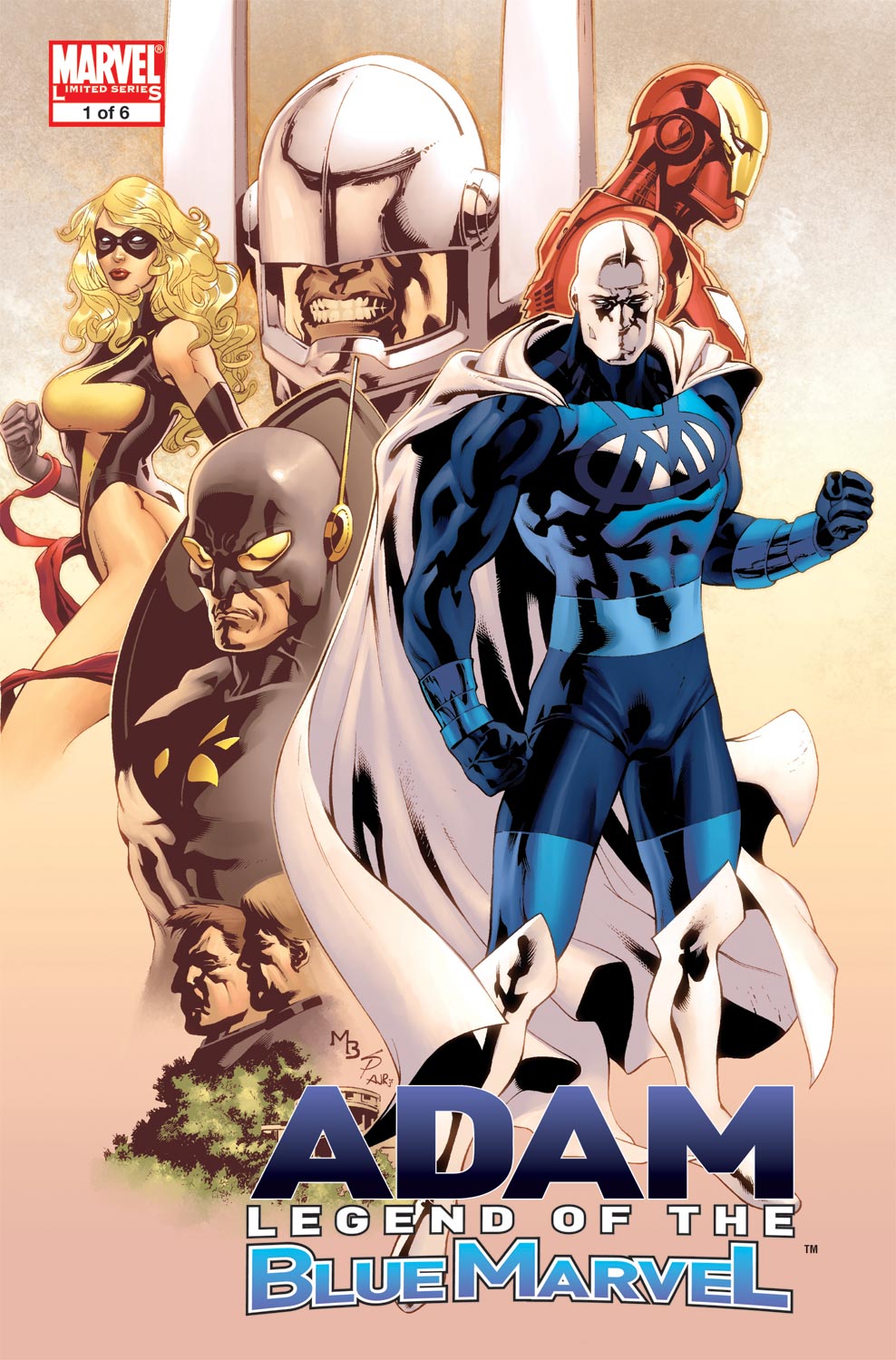 Adam: Legend of the Blue Marvel (2008) #1