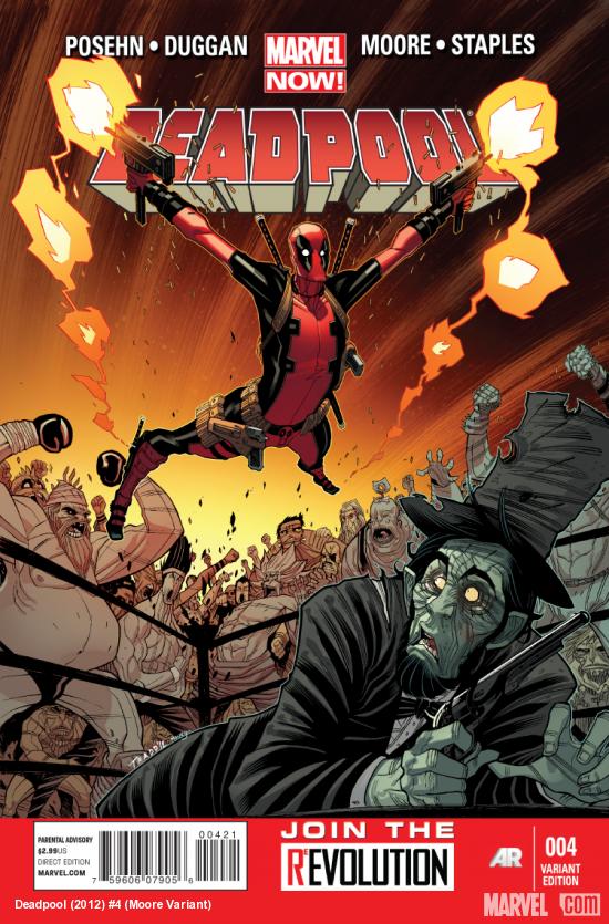 Deadpool (2012) #4 (Moore Variant)
