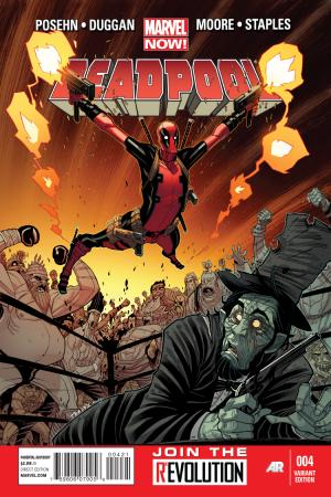 Deadpool #4  (Moore Variant)