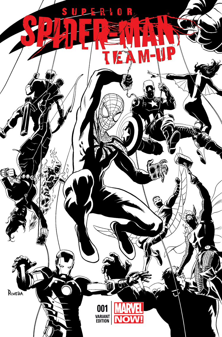 Superior Spider-Man Team-Up (2013) #1 (Rivera Sketch Variant)