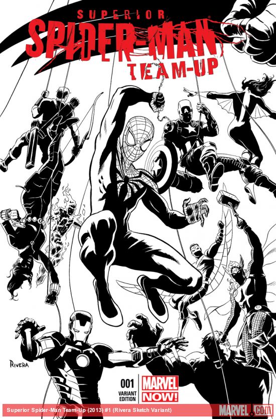 Superior Spider-Man Team-Up (2013) #1 (Rivera Sketch Variant)