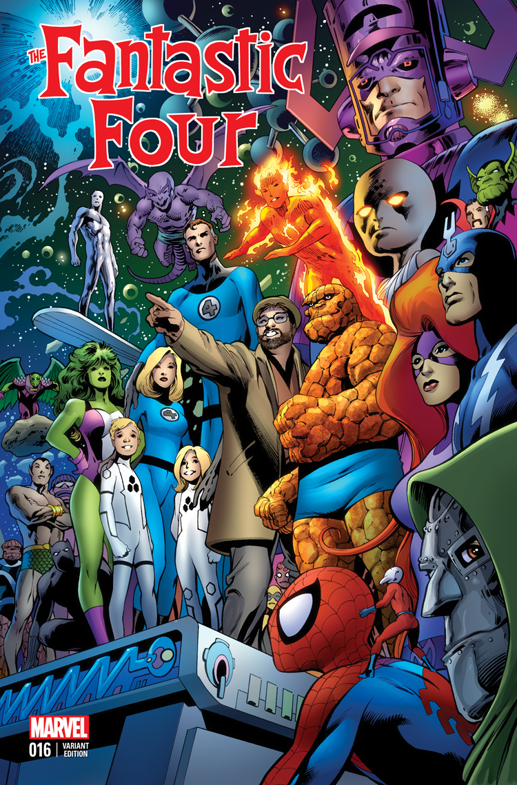 Fantastic Four (2012) #1 (Davis Brevoort Variant)