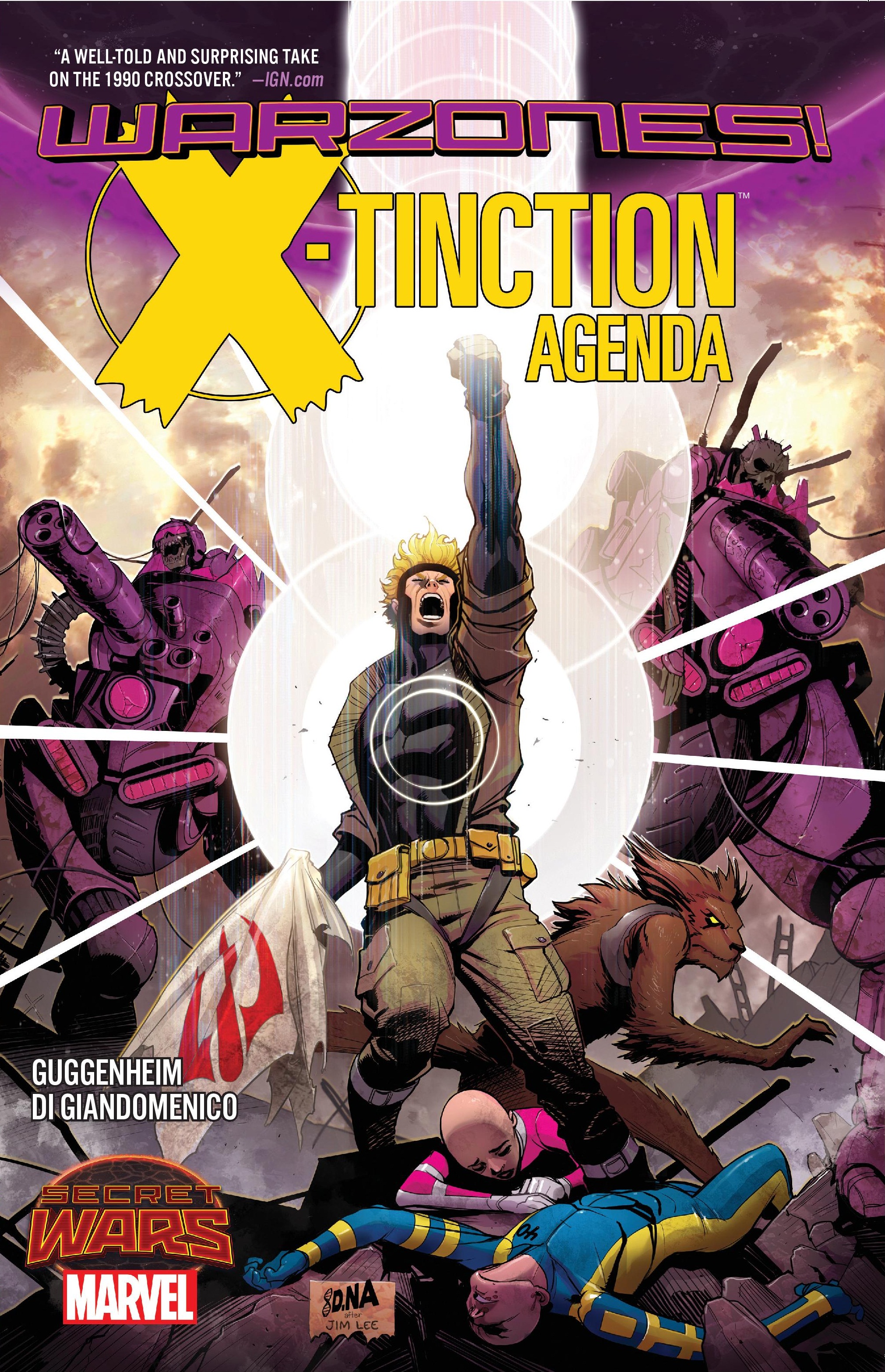 X-TINCTION AGENDA: WARZONES! TPB (Trade Paperback)