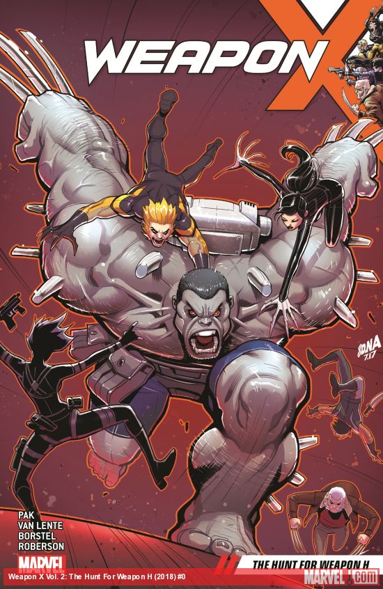 Weapon X Vol. 2: The Hunt For Weapon H (Trade Paperback)
