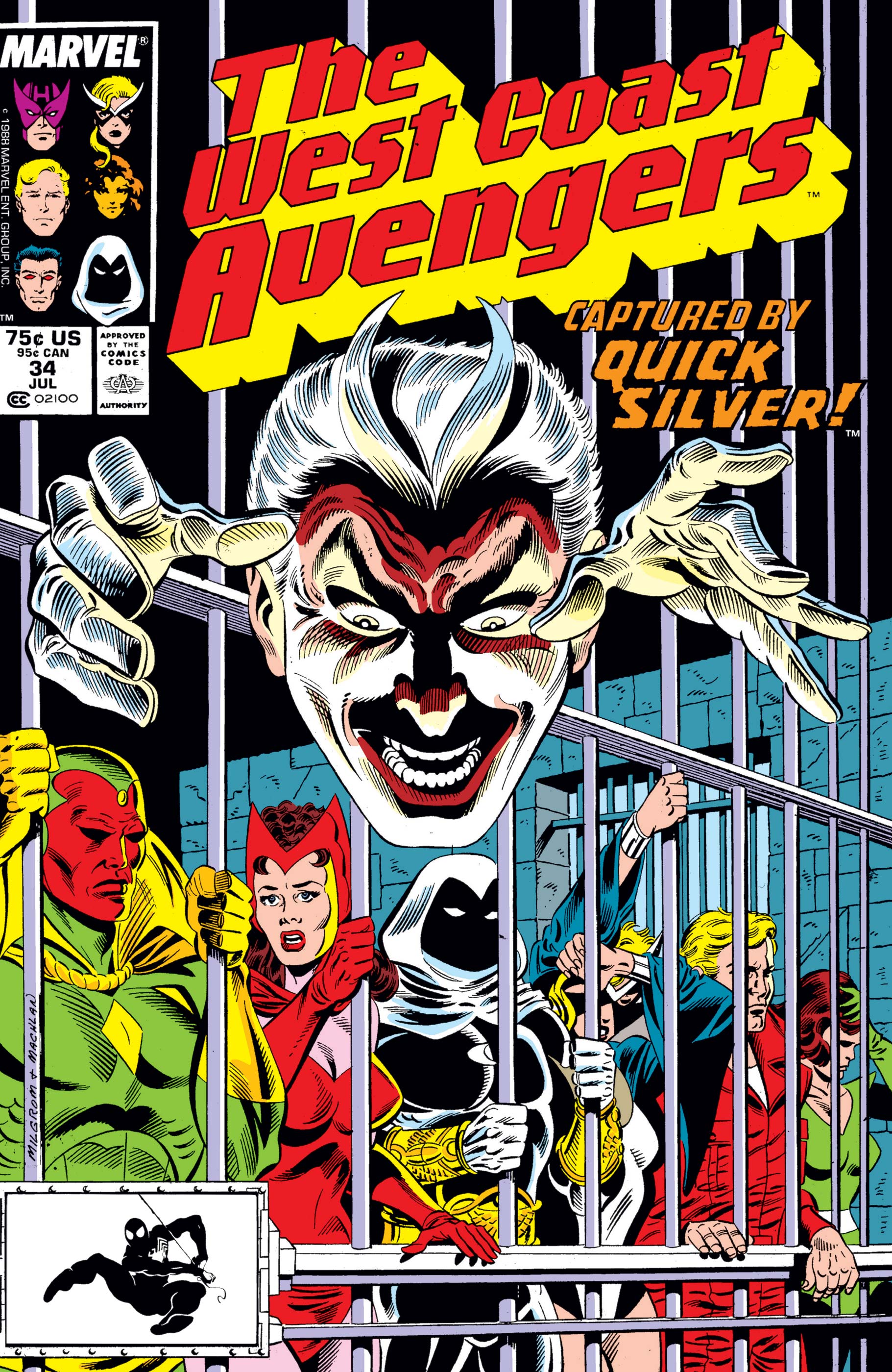 West Coast Avengers (1985) #34
