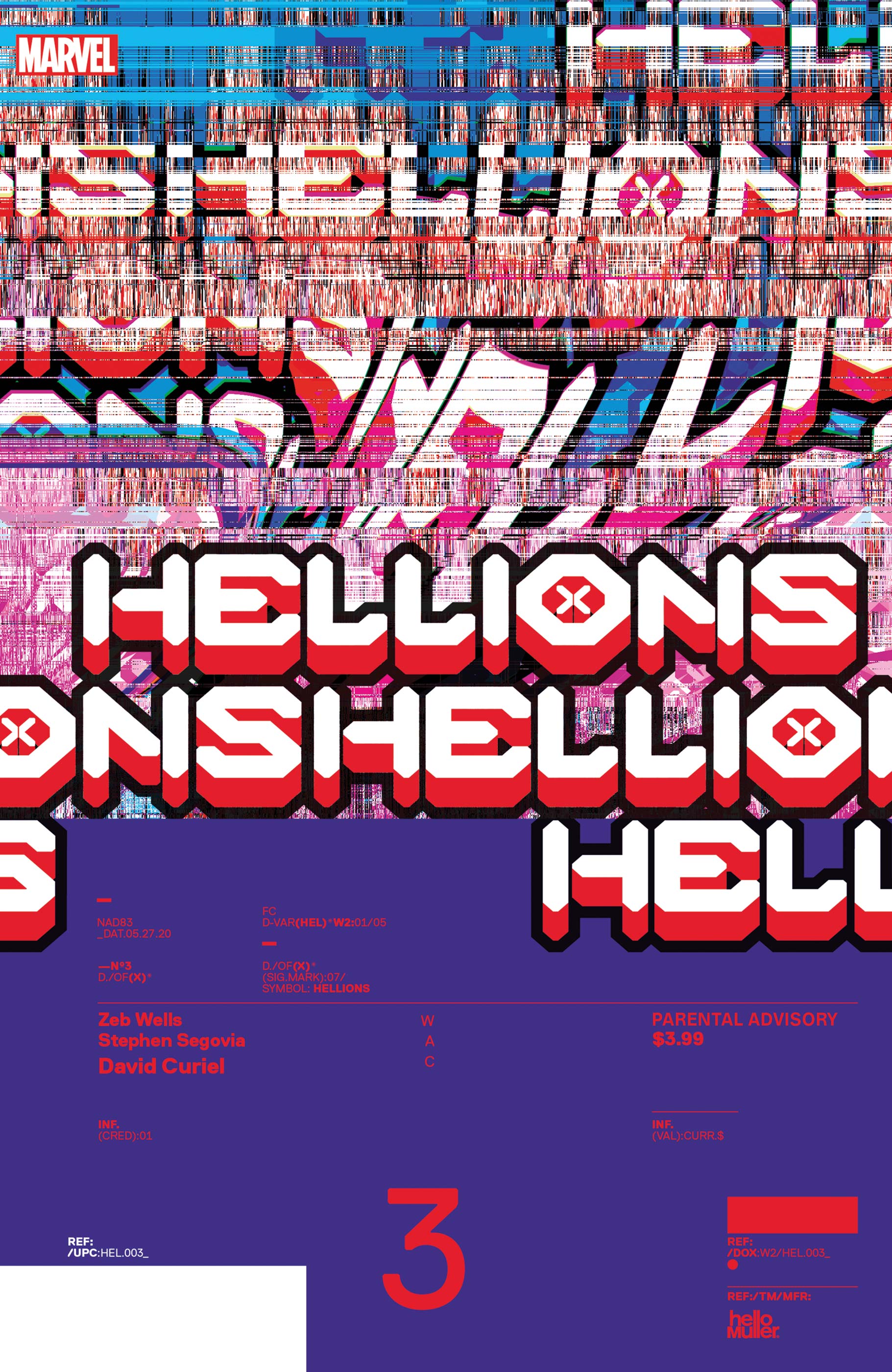Hellions (2020) #3 (Variant)