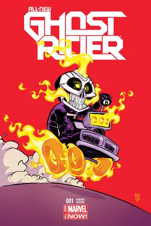 洋書 Ghost Rider #1 Skottie Young Variant All-New Ghost Rider (2014) #1 (Young Variant) | Comic Issues | Marvel