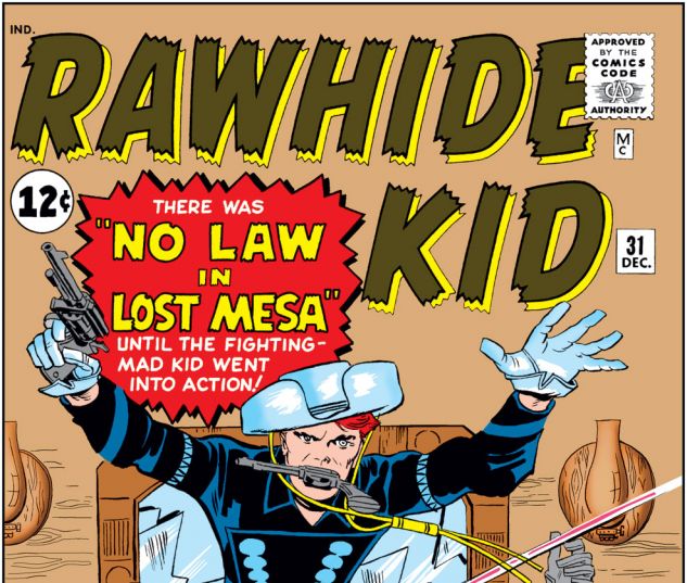 Rawhide Kid (1960) #31 Cover