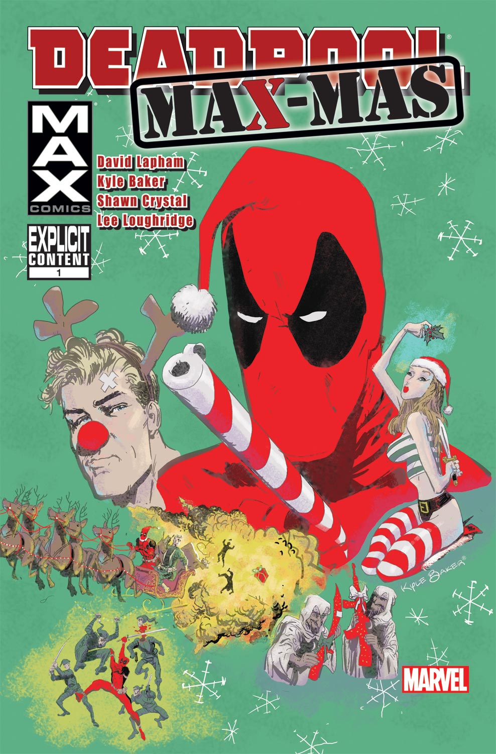 988px x 1500px - Deadpool Max X-Mas Special (2011) #1 | Comic Issues | Marvel