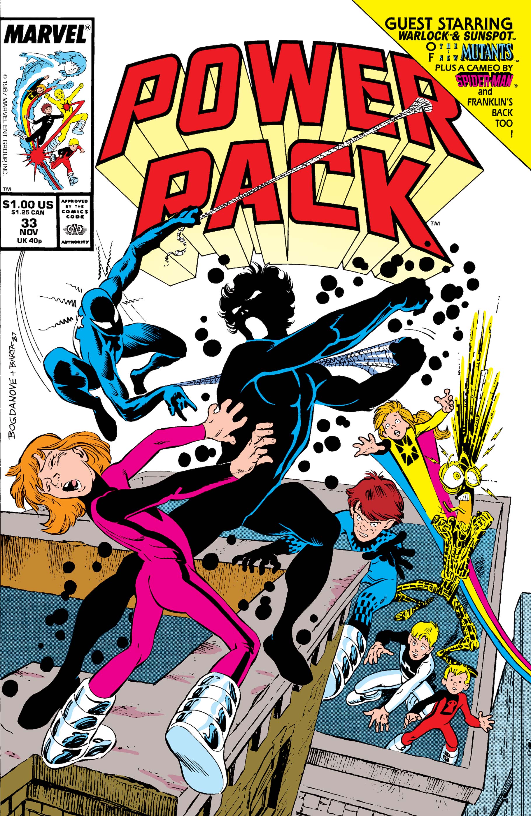 Power Pack (1984) #33, Comic Issues