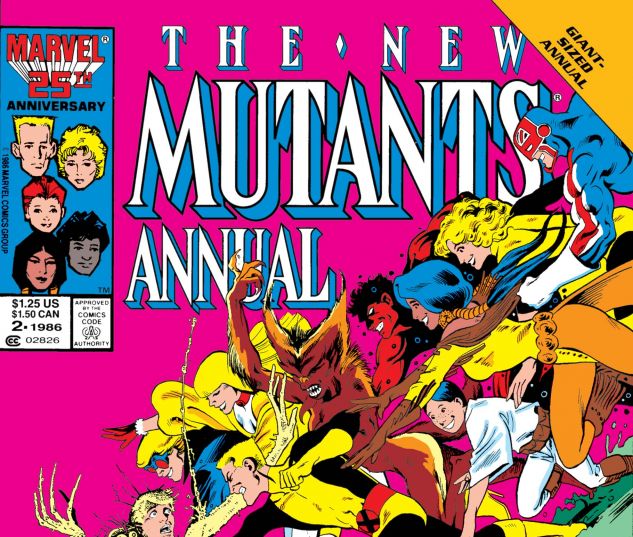 New Mutants Annual (1984) #2, Comic Issues