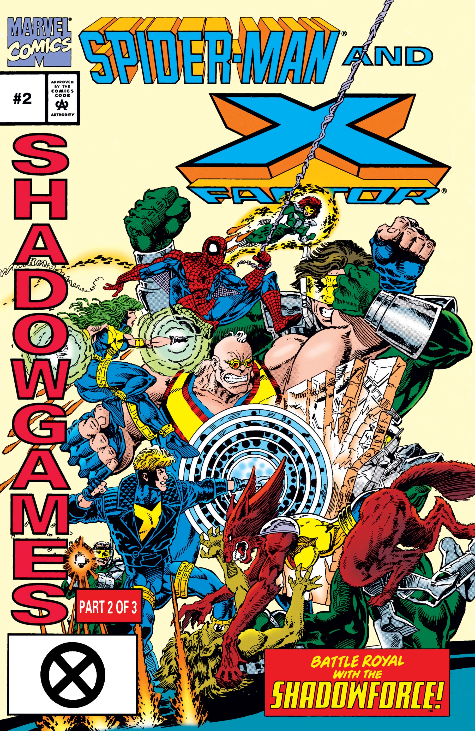Spider-Man/X-Factor: Shadowgames (1994) #2